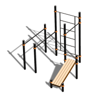 Спортивный комплекс воркаут ВС-98 в Чеченской Республике