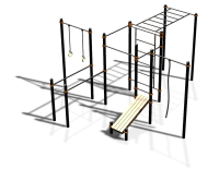 Спортивный комплекс воркаут ВС-68 в Чеченской Республике