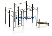 Спортивный комплекс воркаут ВС-56 в Чеченской Республике