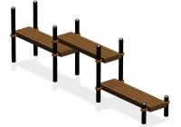 Спортивный комплекс воркаут ВС-63 в Чеченской Республике