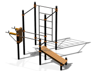 Спортивный комплекс воркаут ВС-82 в Чеченской Республике