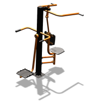 Уличный тренажер "Верхняя тяга Маятник" УТ338 в Чеченской Республике