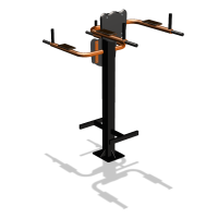 Уличный тренажер  "Брусья-пресс двойной"  УТ202 в Чеченской Республике