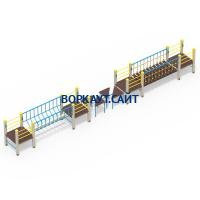 Детский спортивный комплекс Двойной мостик ДСК 3115 в Чеченской Республике