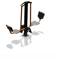 Уличный тренажер  "Жим ногами двойной"  УТ203 в Чеченской Республике