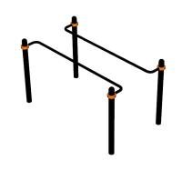 Спортивный комплекс воркаут ВС-180 в Чеченской Республике