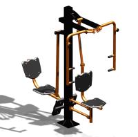 Уличный тренажер "Баттерфляй Жим ног" УТ347 в Чеченской Республике