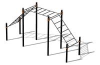 Спортивный комплекс воркаут ВС-192 в Чеченской Республике