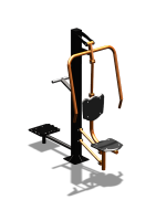 Уличный тренажер "Жим от груди Твистер" УТ328 в Чеченской Республике