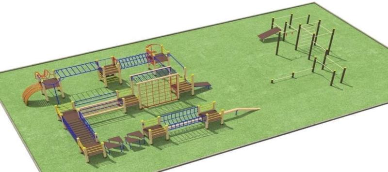 Проект спортплощадки с полосой препятствий - 1 178 100 рублей в Чеченской Республике