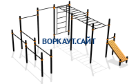 Спортивный комплекс воркаут ВС-109 в Чеченской Республике