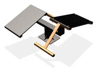 Уличный тренажер  "Скамья для пресса двойная"   УТ213 в Чеченской Республике