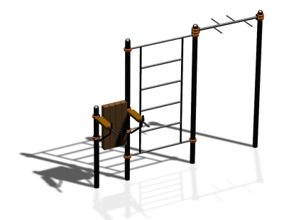 Спортивный комплекс воркаут ВС-142 в Чеченской Республике