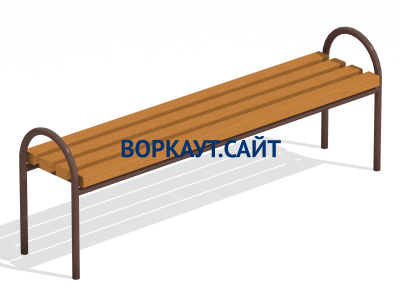 Лавочка парковая МАФ 1603 в Чеченской Республике