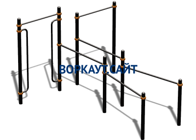 Спортивный комплекс воркаут ВС-197 в Чеченской Республике