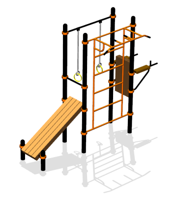 Спортивный комплекс воркаут ВС-78 в Чеченской Республике