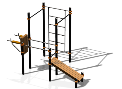 Спортивный комплекс воркаут ВС-82 в Чеченской Республике