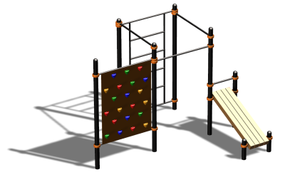 Спортивный комплекс воркаут ВС-122 в Чеченской Республике