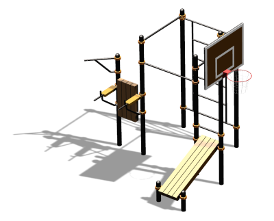 Спортивный комплекс воркаут ВС-94 в Чеченской Республике