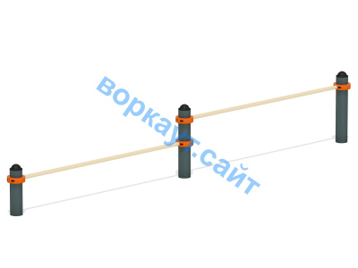 Каскад турников двойной ВС-5 в Чеченской Республике