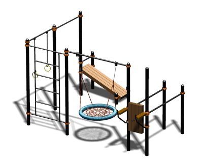 Спортивный комплекс воркаут ВС-97 в Чеченской Республике