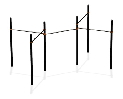 Спортивный комплекс воркаут ВС-60 в Чеченской Республике