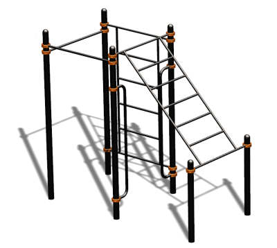 Спортивный комплекс воркаут ВС-193 в Чеченской Республике