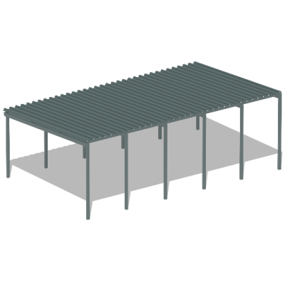 Большой теневой навес трибун МАФ 4131 в Чеченской Республике