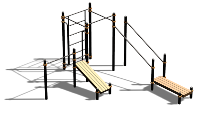 Спортивный комплекс воркаут ВС-198 в Чеченской Республике