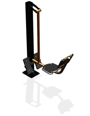 Уличный тренажер "Жим ногами одинарный" УТ 110 в Чеченской Республике Уличный тренажер "Жим ногами одинарный" УТ 110 в Чеченской Республике