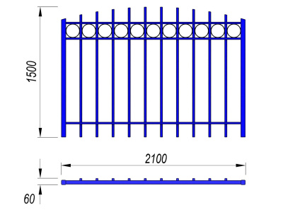 Ограждение спортивной площадки МАФ 5005 в Чеченской Республике
