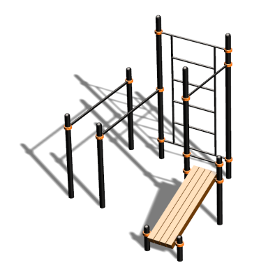 Спортивный комплекс воркаут ВС-98 в Чеченской Республике