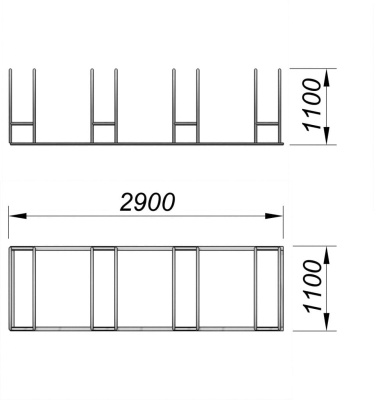Велопарковка МАФ 6002 в Чеченской Республике