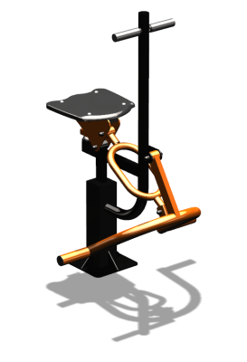 Уличный тренажер "Ковбой" УТ 107 в Чеченской Республике