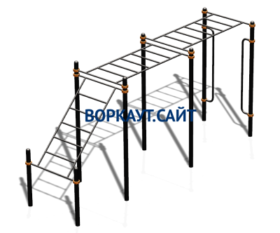 Спортивный комплекс воркаут ВС-190 в Чеченской Республике