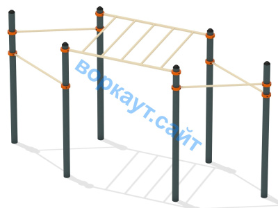 Турник разноуровневый с рукоходом ВС-26 в Чеченской Республике