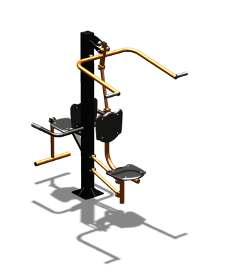 Уличный тренажер "Верхняя тяга Флекс" УТ325 в Чеченской Республике