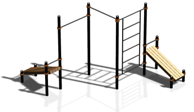 Спортивный комплекс воркаут ВС-120 в Чеченской Республике