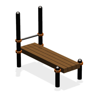 Спортивный комплекс воркаут ВС-62 в Чеченской Республике