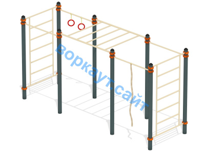 Воркаут комплекс гимнастический  ВС-24 в Чеченской Республике