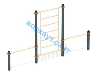 Шведская стенка с перекладинами ВС-13 в Чеченской Республике