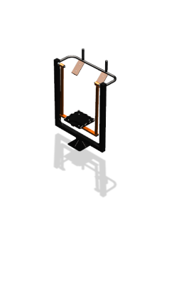 Уличный тренажер  "Маятник-пресс" УТ 104 в Чеченской Республике