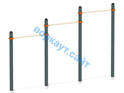 Турник тройной ВС-4 в Чеченской Республике