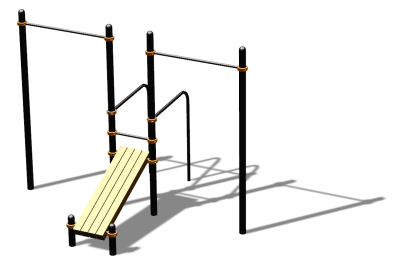 Спортивный комплекс воркаут ВС-132 в Чеченской Республике