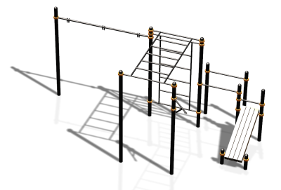 Спортивный комплекс воркаут ВС-87 в Чеченской Республике