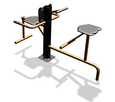 Уличный тренажер "Флекс Твистер сидя" УТ343 в Чеченской Республике