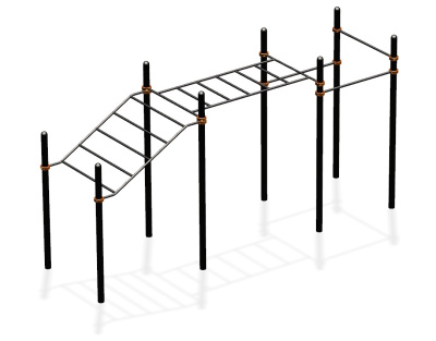 Спортивный комплекс воркаут ВС-53 в Чеченской Республике
