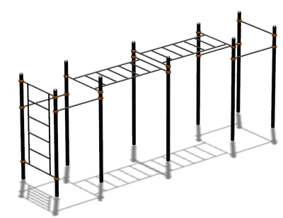 Спортивный комплекс воркаут ВС-75 в Чеченской Республике