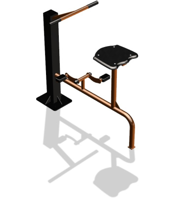 Уличный тренажер "Вело одинарный" УТ 117 в Чеченской Республике
