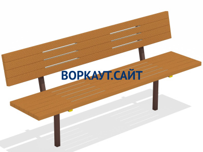 Диван уличный МАФ 1608 в Чеченской Республике